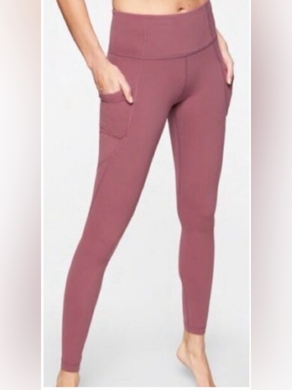 Women’s High-Rise Pocket Leggings in Dusty Rose